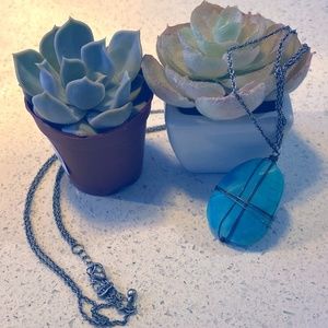 Turquoise Stone Necklace